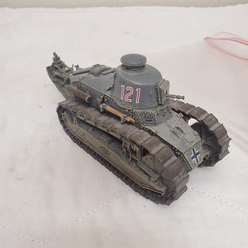 Retired King & Country WS319 Captured Renault FT-17 CM-17 - Thumbnail 6