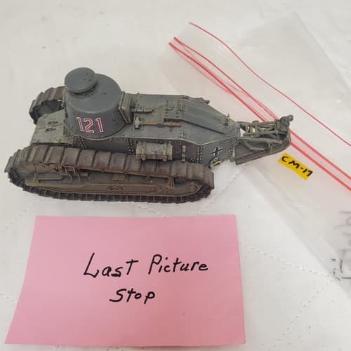 Retired King & Country WS319 Captured Renault FT-17 CM-17 - Thumbnail 9