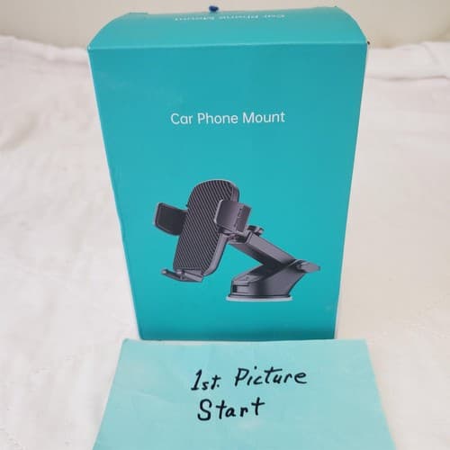 360° Universal Mobile Cell Phone GPS Mount Holder for Car - Image 1