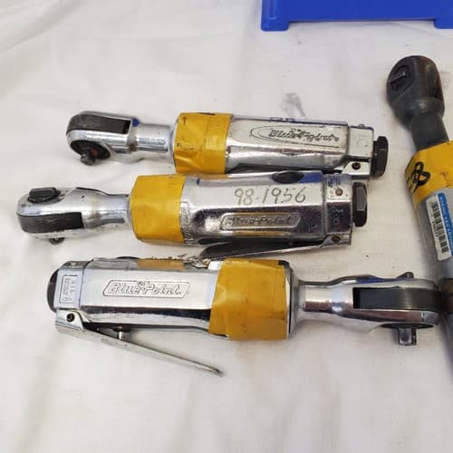 Lot of 3 Assoretd Heavy Duty Pneumatic Air Ratchet Wrench LOT-158 - Thumbnail 5