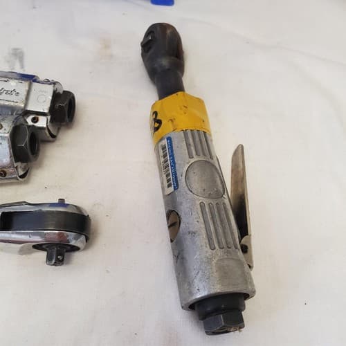 Lot of 3 Assoretd Heavy Duty Pneumatic Air Ratchet Wrench LOT-158 - Thumbnail 7