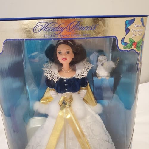 Barbie 1990- Disney Snow White & 7Dwarfs- Holiday Princess Collection 3rd Series - Thumbnail 2