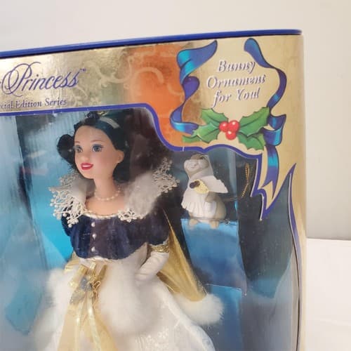 Barbie 1990- Disney Snow White & 7Dwarfs- Holiday Princess Collection 3rd Series - Thumbnail 3