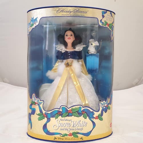 Barbie 1990- Disney Snow White & 7Dwarfs- Holiday Princess Collection 3rd Series - Thumbnail 6