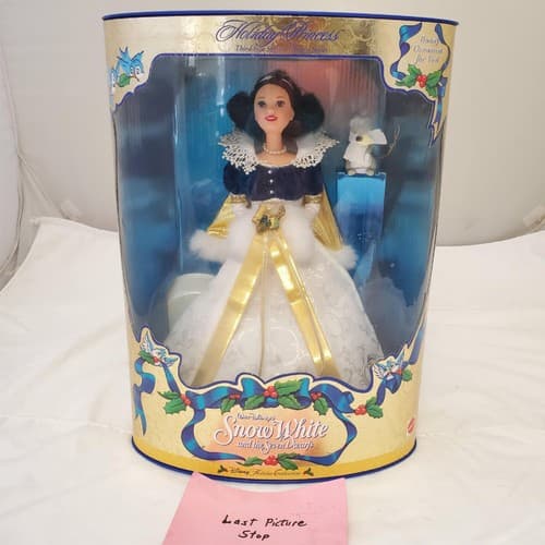 Barbie 1990- Disney Snow White & 7Dwarfs- Holiday Princess Collection 3rd Series - Thumbnail 10
