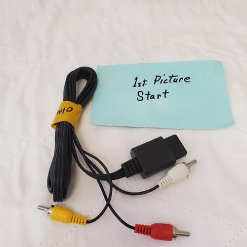 Multi AV A/V Audio Video TV Cable Cord HD Video Cable W10 - Image 1