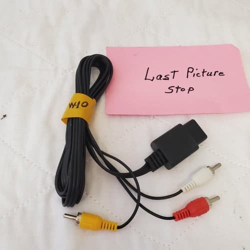 Multi AV A/V Audio Video TV Cable Cord HD Video Cable W10 - Thumbnail 4