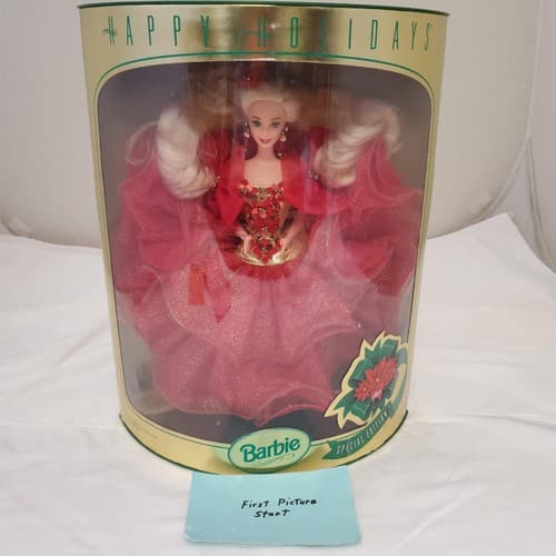 Barbie 1993 - Mattel Happy Holidays Special Edition Barbie Doll - Image 1