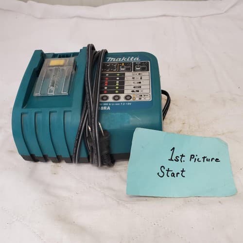 MAKITA DC18RC 7.2V 14.4V 18V Battery Rapid Charger LOT 616 - Image 1