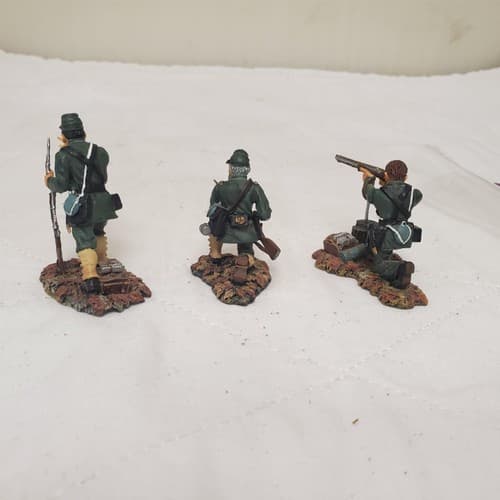 Set of 3 W Britain #17533 Retired a Good Shot Mounted CM-27 - Thumbnail 5