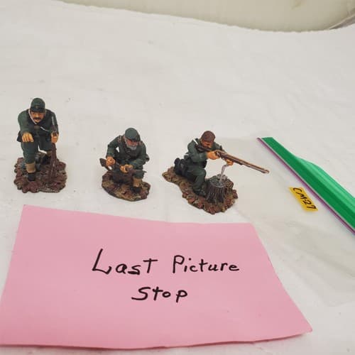 Set of 3 W Britain #17533 Retired a Good Shot Mounted CM-27 - Thumbnail 10