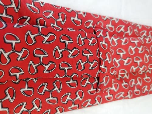 Burberry London Men's Classic Neck Tie Made In England Dry Clean Only - Thumbnail 3