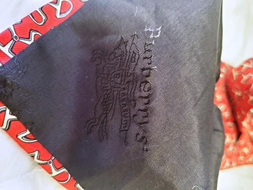 Burberry London Men's Classic Neck Tie Made In England Dry Clean Only - Thumbnail 7