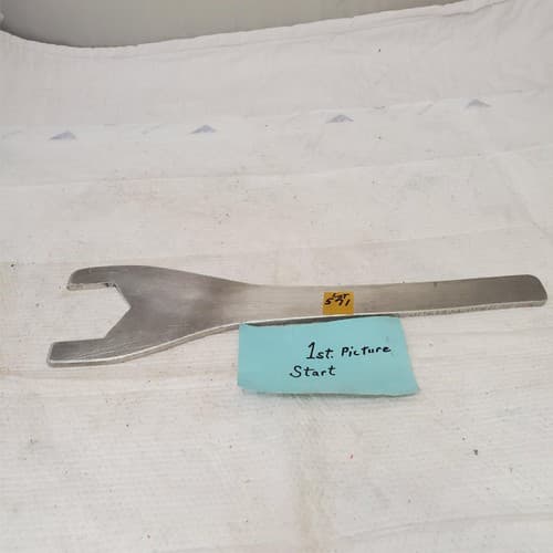 2.25 Inch Thin Metal Spanner Wrench LOT-571 - Image 1