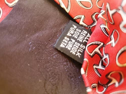 Burberry London Men's Classic Neck Tie Made In England Dry Clean Only - Thumbnail 6