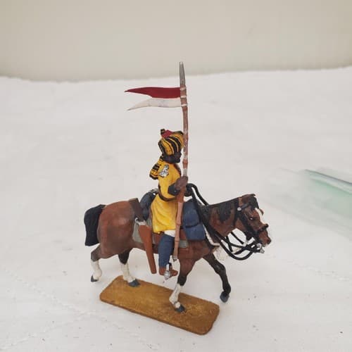 Metal Hand Painted 54mm SOE002 Skinner's Horse Lancer CM-34 - Thumbnail 4