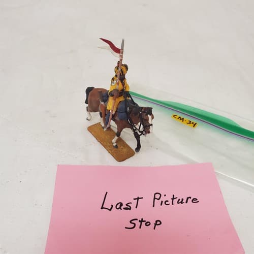 Metal Hand Painted 54mm SOE002 Skinner's Horse Lancer CM-34 - Thumbnail 9