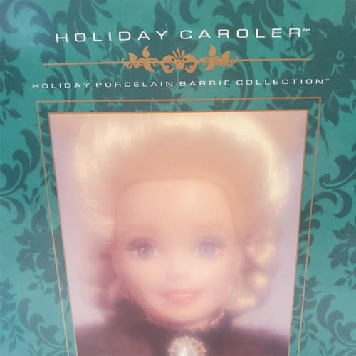 Barbie 1996 - Holiday Caroler Doll - Porcelain Barbie Collection - Thumbnail 3