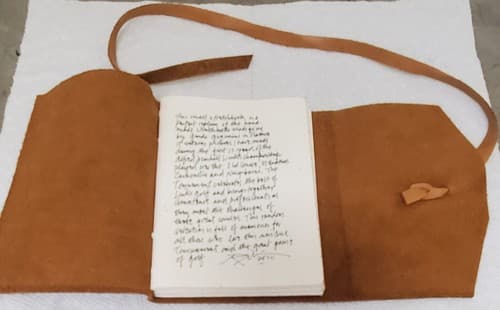 Limited edition 73 of 200 Replica of Howard Rileys Mini Sketchbook - Thumbnail 3