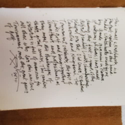 Limited edition 73 of 200 Replica of Howard Rileys Mini Sketchbook - Thumbnail 4