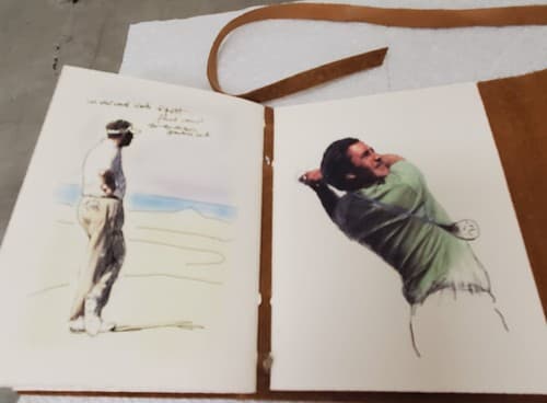 Limited edition 73 of 200 Replica of Howard Rileys Mini Sketchbook - Thumbnail 10