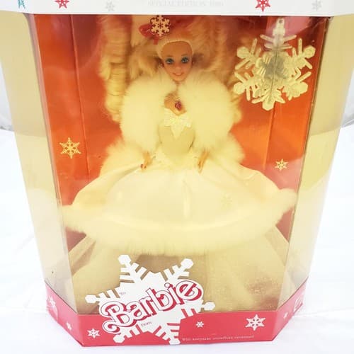 Barbie 1989 - Happy Holidays Barbie Doll Special Edition - Thumbnail 4