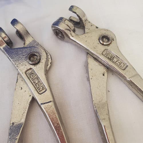 Lot of 4 Pliers Aviation Tool Sheet Metal Aircraft Fastener LOT-64 - Thumbnail 6