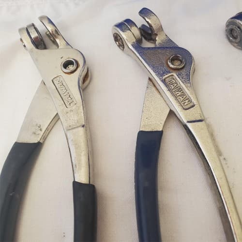 Lot of 4 Pliers Aviation Tool Sheet Metal Aircraft Fastener LOT-64 - Thumbnail 7