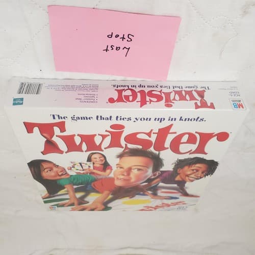 Hasbro Twister Game - Milton Bradley Vintage 1960's Reproduction Edition - Thumbnail 5