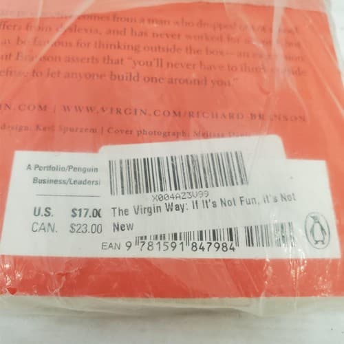 The Virgin Way: If It's Not Fun, It's Not Worth Doing By Richard Branson - Thumbnail 3