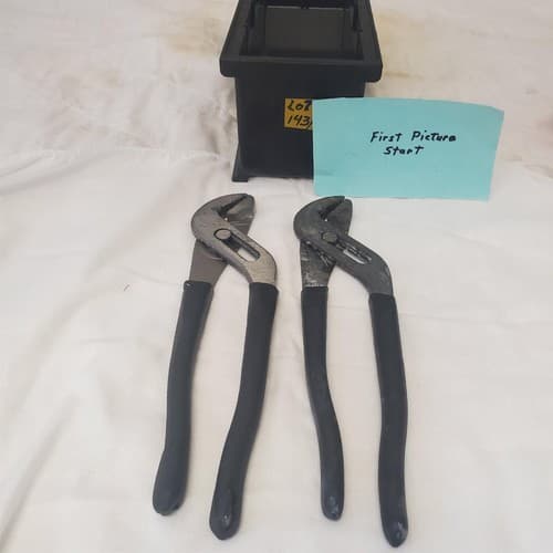 Lot of 2 Groove Joint Pliers LOT-143 - Image 1