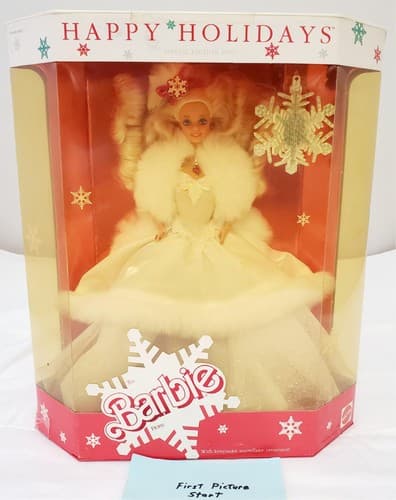 Barbie 1989 - Happy Holidays Barbie Doll Special Edition - Image 1