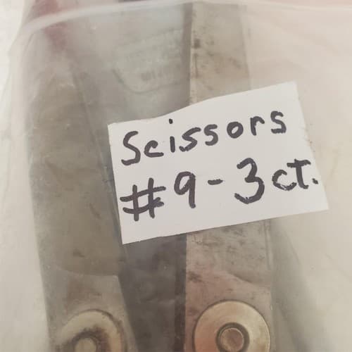 Lot of 3 Straight Cut Tinner Snips and Pinking Shears Scissors #9 - Thumbnail 3