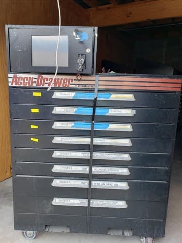 WinWare Accu-Drawer MU Tool Control Cabinet Storage Shop Box 199 - Image 1