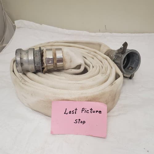 Heavy Duty Industrial Fire Hose with Aluminum Couplings - Thumbnail 5