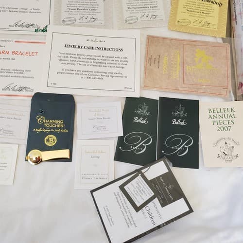 Large Lot of Disney Peanuts Certificate of Authenticity COA Paperwork - Thumbnail 13