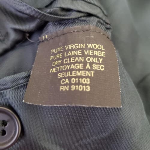 JACK VICTOR Montreal 100% Wool Blue Blazer Suit Jacket Sport Coat - Thumbnail 8