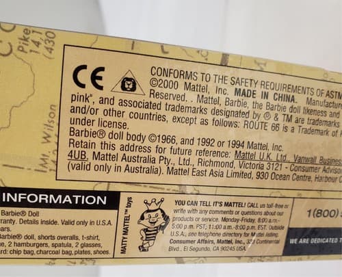 Barbie 2000 - Route 66 Barbeque Bash Barbie Special Edition - Thumbnail 5