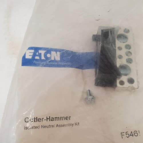 Eaton Bina Cutler Hammer Isolated Neutral Assembly Kit - Thumbnail 2