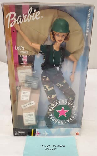 Barbie 2000 - Paratrooper Barbie Doll - An AAFES Special Edition - Image 1