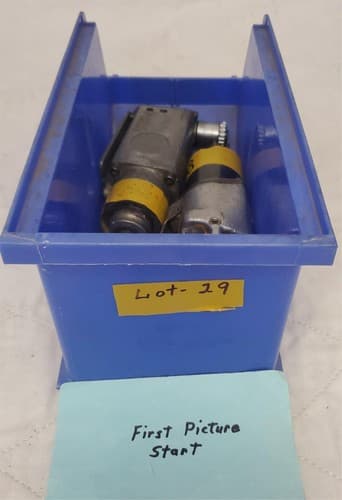 Lot of 2 Ingersoll Rand & Rockwell Air Impact Butterfly Pneumatic Wrench LOT-19 - Image 1