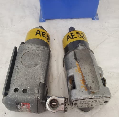 Lot of 2 Ingersoll Rand & Rockwell Air Impact Butterfly Pneumatic Wrench LOT-19 - Thumbnail 3