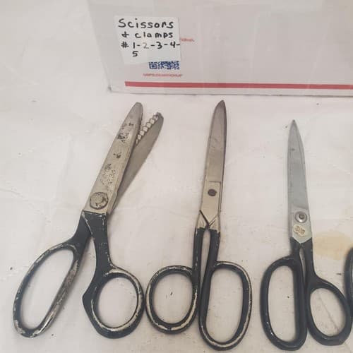 Lot of 6 Assorted Vintage Pinking Shears Scissors #1 - Thumbnail 4
