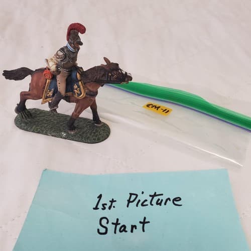 First Legion Napoleon French 2nd Carabiniers Trooper on Horse CM-11 - Image 1
