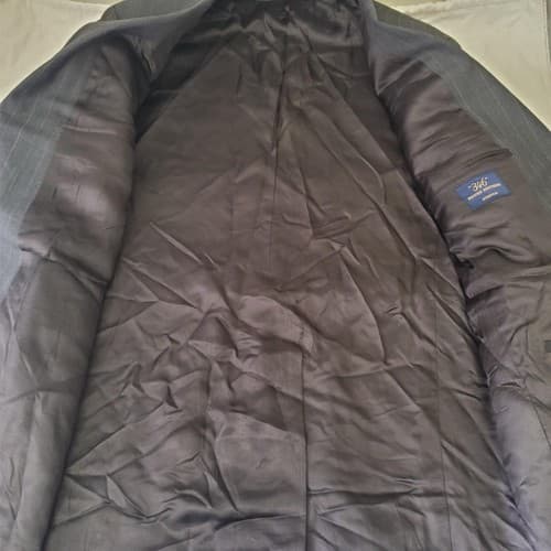 Brooks Brothers 346 STRETCH Wool Grey Blazer Suit Jacket Sport Coat 42R - Thumbnail 4