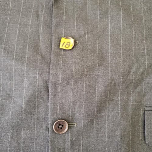 Brooks Brothers 346 STRETCH Wool Grey Blazer Suit Jacket Sport Coat 42R - Thumbnail 7