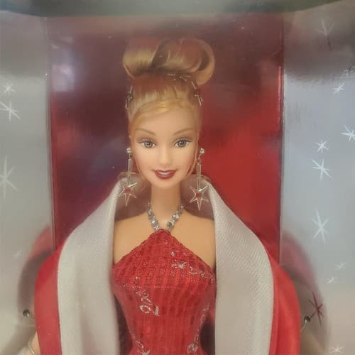 Barbie 2000 - Holiday Red Dress Collector Edition Mattel - Thumbnail 3