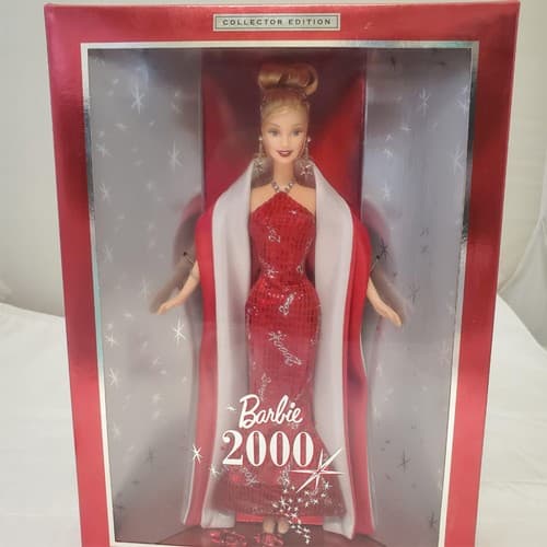 Barbie 2000 - Holiday Red Dress Collector Edition Mattel - Thumbnail 4