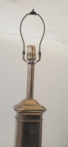 Vintage Brass Rembrandt Lamp G - Thumbnail 2