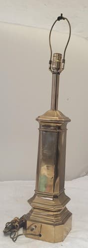 Vintage Brass Rembrandt Lamp G - Thumbnail 5
